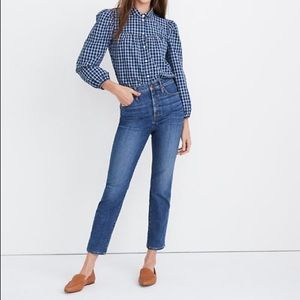 Madewell Stovepipe Jeans